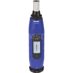 Torque Screwdriver: 0.88 to 7.08 in/lb Torque 5.5″ OAL, 1/4″ Drive