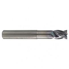 12mm TuffCut XR 4 FL Stub 0.5mmR Weldon Flat - Caliber Tooling