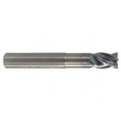 12mm TuffCut XR 4 FL Stub 0.5mmR Weldon Flat - Caliber Tooling