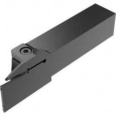 Seco - CFZ, External, Right Hand, 26mm Max Depth of Cut, 2mm Max Groove Width, Indexable Grooving Tool Holder - LC.. 2802.. Insert Compatibility, 25mm Shank Height, 25mm Shank Width, 136mm OAL, Through Coolant - Caliber Tooling