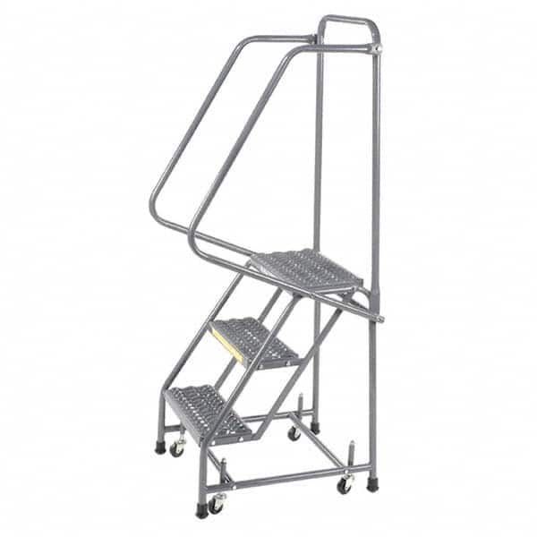 Ballymore - Rolling & Wall Mounted Ladders & Platforms Type: Stairway Slope Ladder Style: 59 Degree Incline - Caliber Tooling