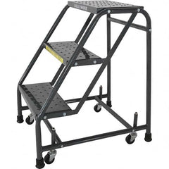 Ballymore - Rolling & Wall Mounted Ladders & Platforms Type: Stairway Slope Ladder Style: 50 Degree Incline - Caliber Tooling