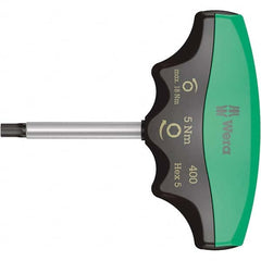 Wera - Torque Limiting Screwdrivers Type: T-Handle Torque Wrench Minimum Torque (Nm): 5.00 - Caliber Tooling