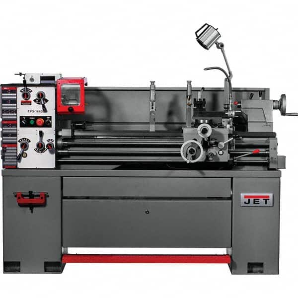 Jet - Bench, Engine & Toolroom Lathes Machine Type: Bench Lathe Spindle Speed Control: Electronic Variable Speed - Caliber Tooling