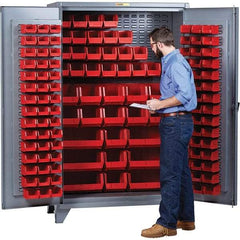 Little Giant - Storage Cabinet - Steel, 60" Wide x 32" Deep x 78" High - Caliber Tooling