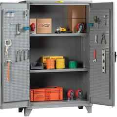 Little Giant - 2 Shelf Storage Cabinet - Steel, 60" Wide x 32" Deep x 78" High - Caliber Tooling