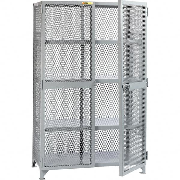 Little Giant - 3 Shelf Storage Cabinet - Steel, 61" Wide x 27" Deep x 78" High - Caliber Tooling