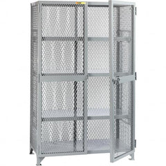 Little Giant - 3 Shelf Storage Cabinet - Steel, 49" Wide x 27" Deep x 78" High - Caliber Tooling