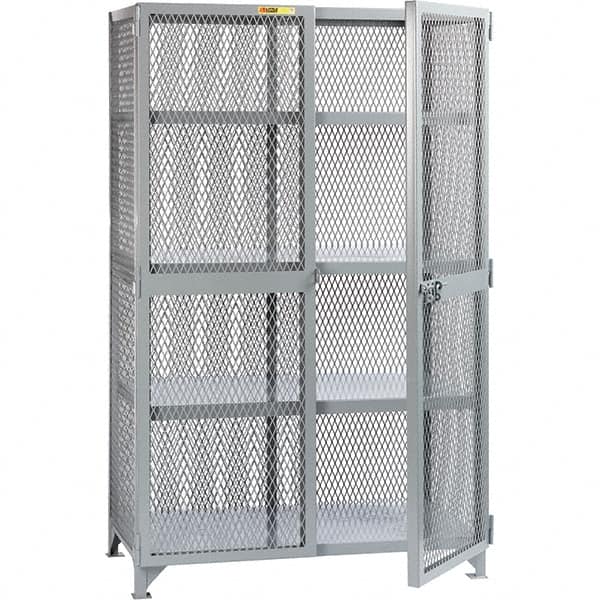 Little Giant - 3 Shelf Storage Cabinet - Steel, 61" Wide x 39" Deep x 78" High - Caliber Tooling