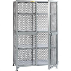 Little Giant - 3 Shelf Storage Cabinet - Steel, 61" Wide x 39" Deep x 78" High - Caliber Tooling