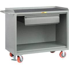 Little Giant - 3,600 Lb Capacity, 1 Drawer Mobile Cabinet - 48" Wide x 43" High - Caliber Tooling