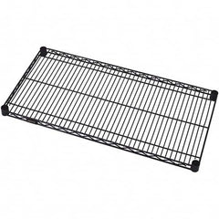 Quantum Storage - 1 Shelf Wire Shelving Unit - 12" Wide x 48" Deep x 1" High, - Caliber Tooling