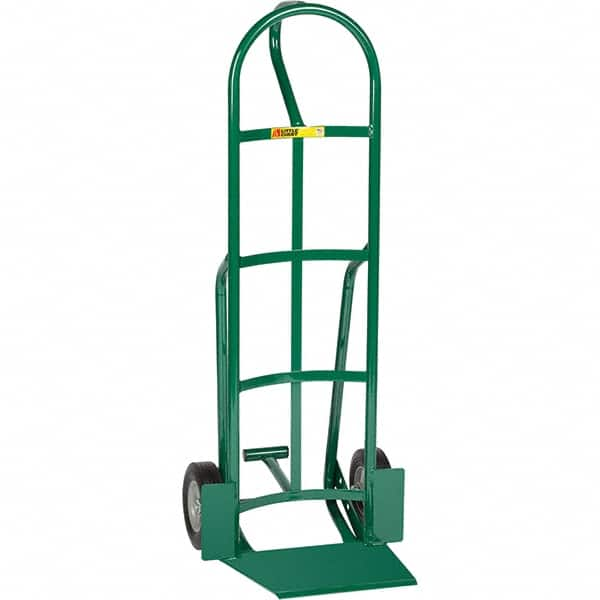 Little Giant - 800 Lb Capacity 49" OAH Hand Truck - Loop Handle, Steel, Rubber Wheels - Caliber Tooling