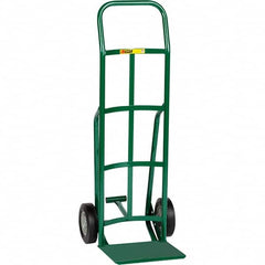 Little Giant - 800 Lb Capacity 47" OAH Hand Truck - Continuous Handle, Steel, Rubber Wheels - Caliber Tooling