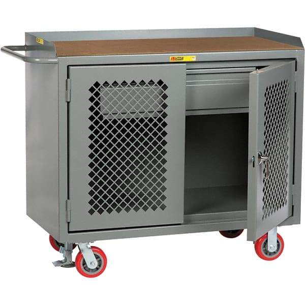 Little Giant - 3,600 Lb Capacity, 1 Drawer Mobile Cabinet - 48" Wide x 43" High - Caliber Tooling