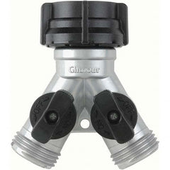 Gilmour - Garden Hose Fittings & Repair Kits Type: Shut-Off Valve Connector Type: Male; Female - Caliber Tooling