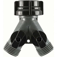 Gilmour - Garden Hose Fittings & Repair Kits Type: Shut-Off Valve Connector Type: Male; Female - Caliber Tooling