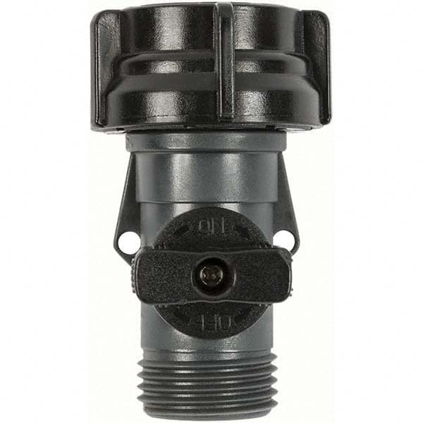 Gilmour - Garden Hose Fittings & Repair Kits Type: Shut-Off Valve Connector Type: Male; Female - Caliber Tooling