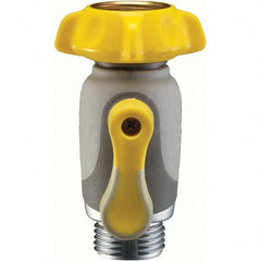 Nelson - Garden Hose Fittings & Repair Kits Type: Shut-Off Valve Connector Type: Female; Male - Caliber Tooling