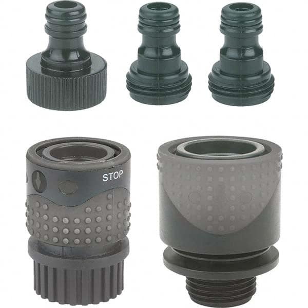 Gilmour - Garden Hose Fittings & Repair Kits Type: Connector Connector Type: Male; Female - Caliber Tooling