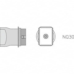 Weller - Soldering Iron Tips; Type: Hot Gas Nozzle ; For Use With: HAP2; HAP3; HAP3000; WHA2000; WHA300; WHA3000P; WHA700 - Exact Industrial Supply