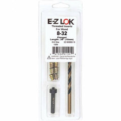 E-Z LOK - Thread Repair Kits Insert Thread Size (Inch): #8-32 Includes Drill: Yes - Caliber Tooling