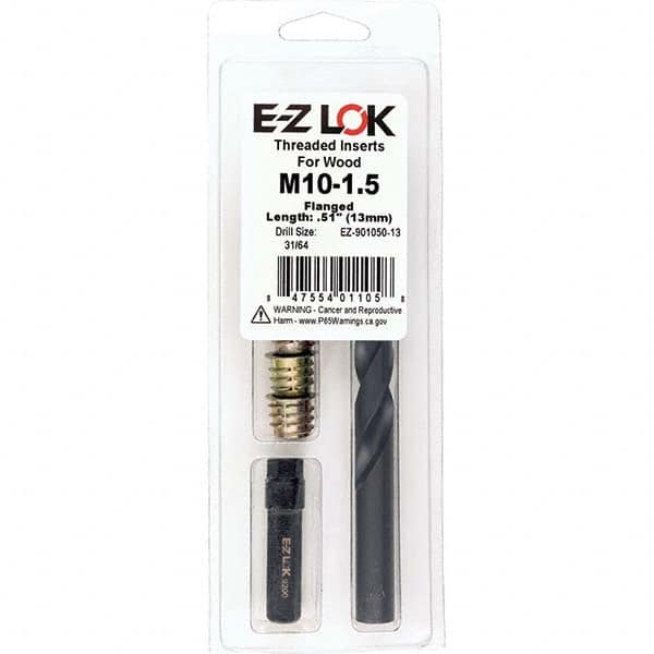 E-Z LOK - Thread Repair Kits Insert Thread Size (Inch): 1/4-20 Includes Drill: Yes - Caliber Tooling