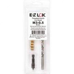 E-Z LOK - Thread Repair Kits Insert Thread Size (mm): M3x0.50 Includes Drill: Yes - Caliber Tooling