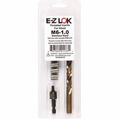 E-Z LOK - Thread Repair Kits Insert Thread Size (mm): M6x1.00 Includes Drill: Yes - Caliber Tooling