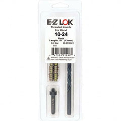 E-Z LOK - Thread Repair Kits Insert Thread Size (Inch): #10-24 Includes Drill: Yes - Caliber Tooling