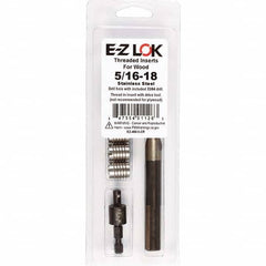 E-Z LOK - Thread Repair Kits Insert Thread Size (Inch): 5/16-18 Includes Drill: Yes - Caliber Tooling