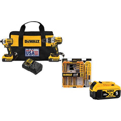 DeWALT - Cordless Tool Combination Kits Voltage: 20 Tools: Hammerdrill & Impact Driver - Caliber Tooling