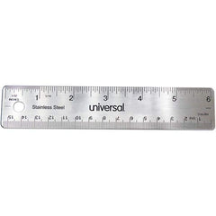 UNIVERSAL - Steel Rules Length (Inch): 6" Material: Stainless Steel - Caliber Tooling