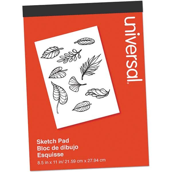 UNIVERSAL - Note Pads, Writing Pads & Notebooks Writing Pads & Notebook Type: Scratch Pad Size: 8-1/2 x 11 - Caliber Tooling