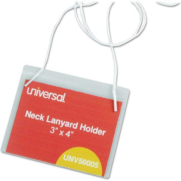 UNIVERSAL - Badge Holders Attachment Type: Hanging Horizontal or Vertical Holder: Horizontal - Caliber Tooling