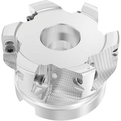 Seco - Indexable Square-Shoulder Face Mills Cutting Diameter (mm): 66.00 Cutting Diameter (Inch): 2.598 - Caliber Tooling