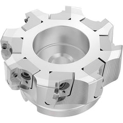 Seco - Indexable Square-Shoulder Face Mills Cutting Diameter (mm): 125.00 Cutting Diameter (Inch): 4.921 - Caliber Tooling