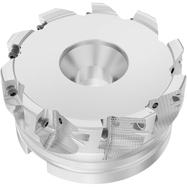 Seco - Indexable Square-Shoulder Face Mills Cutting Diameter (Inch): 4 Cutting Diameter (Decimal Inch): 4.0000 - Caliber Tooling