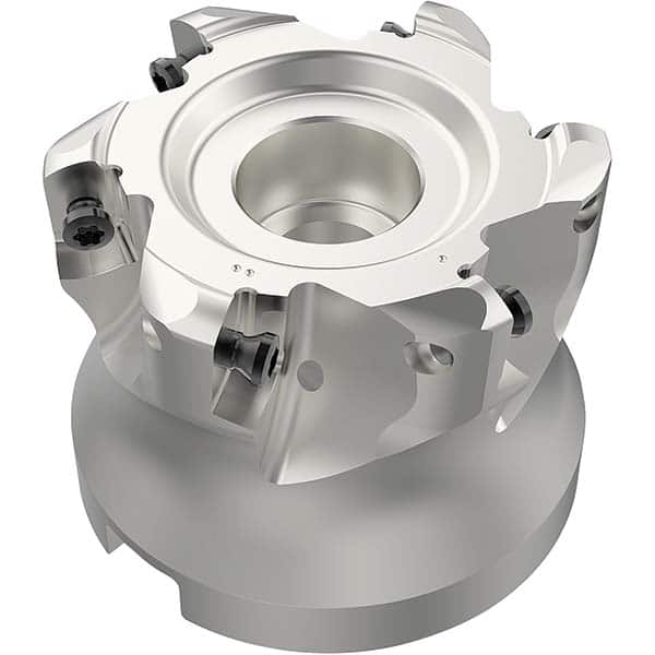 Seco - Indexable High-Feed Face Mills Cutting Diameter (Inch): 2.480 Cutting Diameter (mm): 63.00 - Caliber Tooling