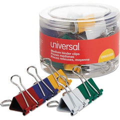 UNIVERSAL - Binder Clips Width (Inch): 1.25 Binder Type: Binder Clip - Caliber Tooling