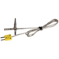 Digital Thermometers & Probes; Type: Temperature Probe; Maximum Temperature (C): 200.00; Maximum Temperature (F): 392.000; Minimum Temperature (C): -80.00; Minimum Temperature (F): -112.000; Sensor: K Thermocouple