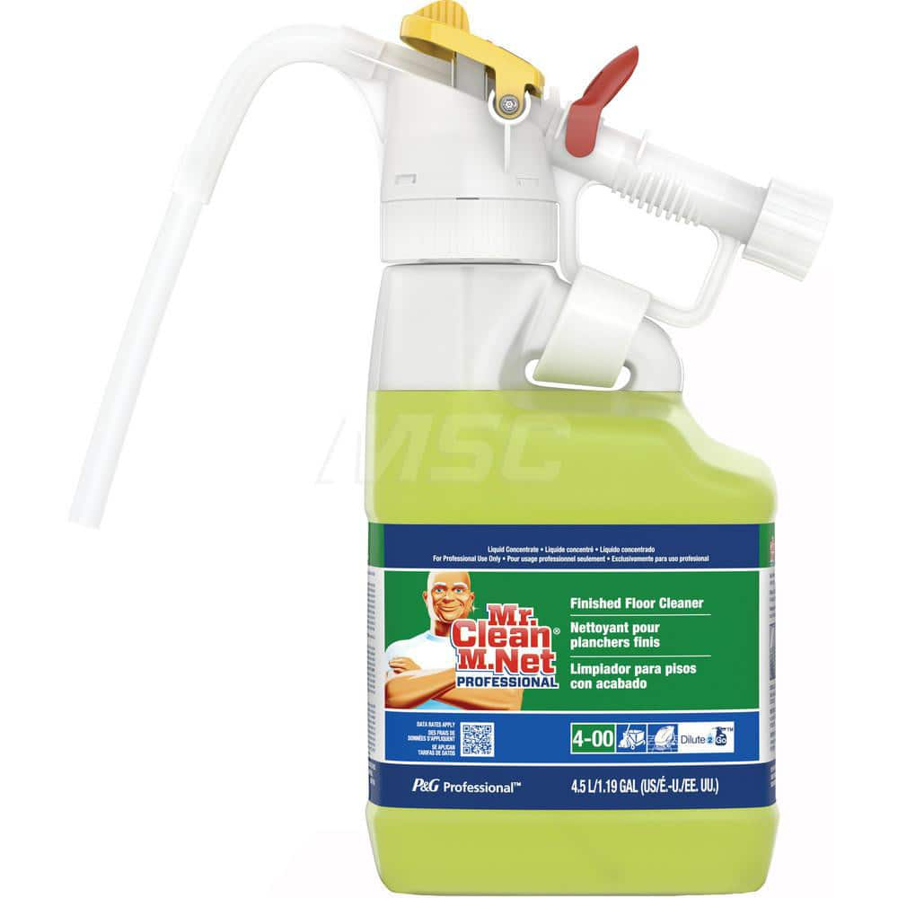 Floor Cleaner: 158.37 gal Jug, Use on Cement, Concrete, Ceramic Tile, Finished Wood, Glass & Laminates Water Based