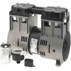 Thomas - Piston-Type Vacuum Pumps Type: Vacuum Voltage: 115 VAC - Caliber Tooling