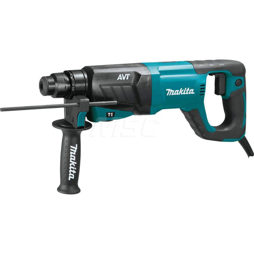 Corded Rotary Hammer: 1'' Core Bit Capacity 1,100 RPM