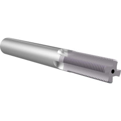 Helical Flute Thread Mill: 7/8, Internal & External, 5 Flute, Solid Carbide TiAlN Coated