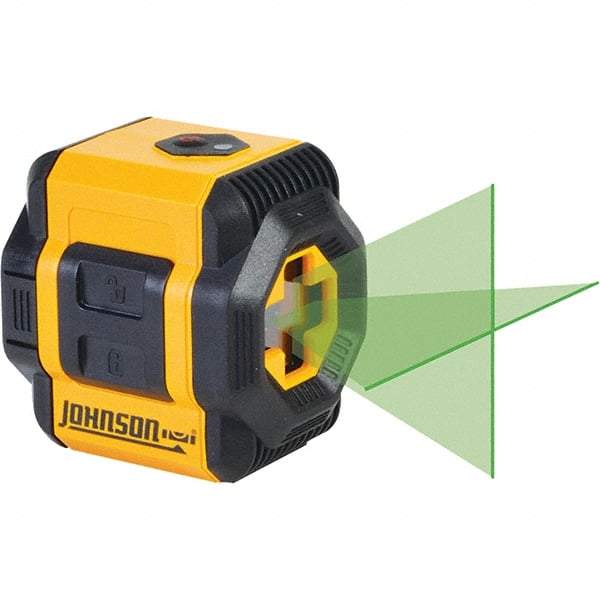 Johnson Level & Tool - Laser Levels Level Type: Self Leveling Cross Line Laser Maximum Measuring Range (Miles): 0.006 - Caliber Tooling