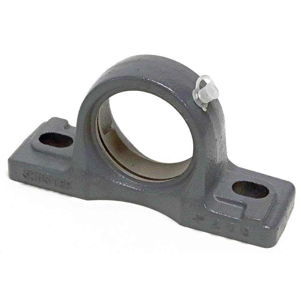 Shuster - P207G, 72mm ID, 167mm OAL x 94mm OAH x 1-7/8" Wide, Pillow Block Housing - Exact Industrial Supply