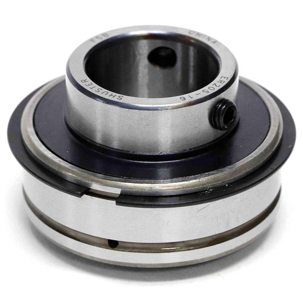 Shuster - ER206, 30mm ID x 62mm OD Insert Bearing - Exact Industrial Supply