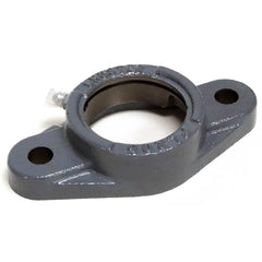 Shuster - FL206G, 62mm ID, 80mm OAL x 148mm OAH31mm Wide, 2-Bolt Flange Housing - Exact Industrial Supply