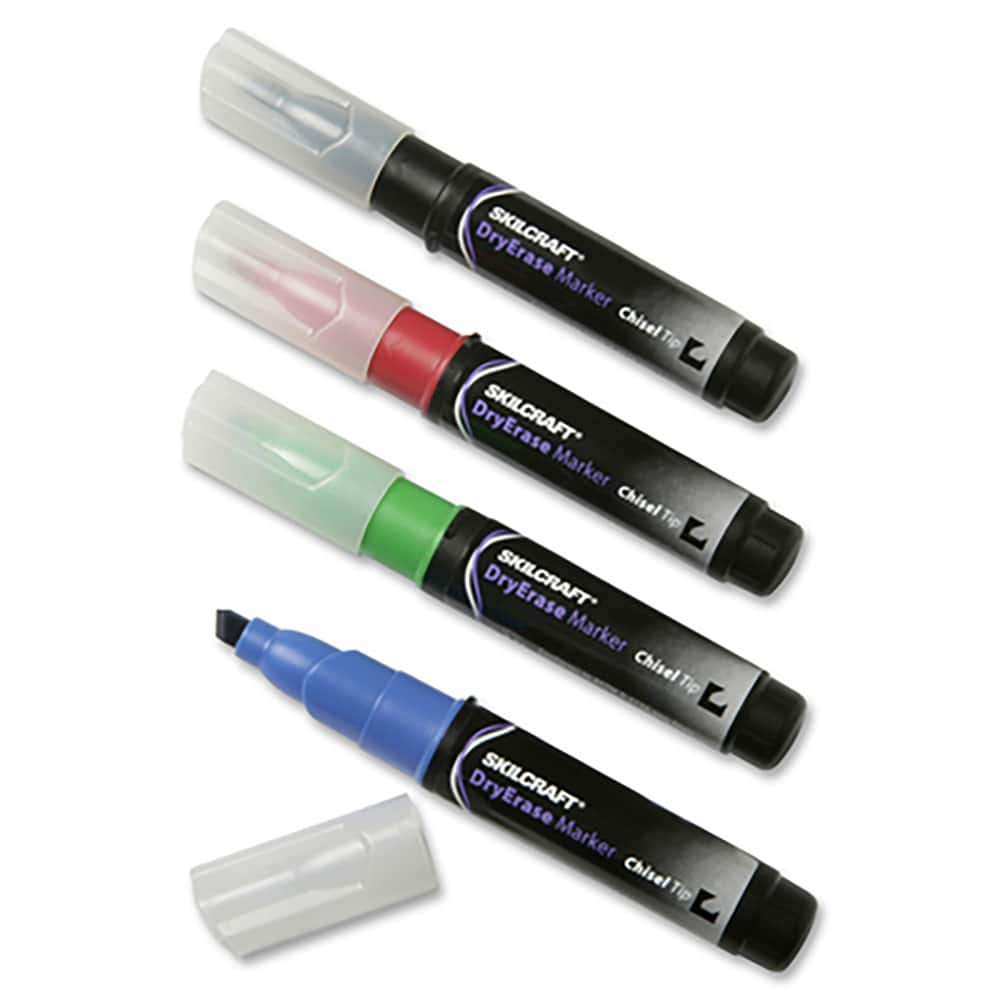 Ability One - Dry Erase Markers & Accessories; Display/Marking Boards Accessory Type: Dry Erase Markers ; For Use With: Dry Erase Boards ; Detailed Product Description: Dry Erase Marker - Chisel Tip - Exact Industrial Supply